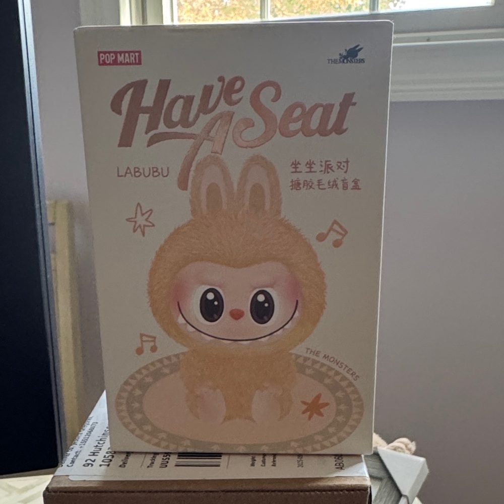 Pop Mart Labubu 'Have A Seat' Figure ZIZI